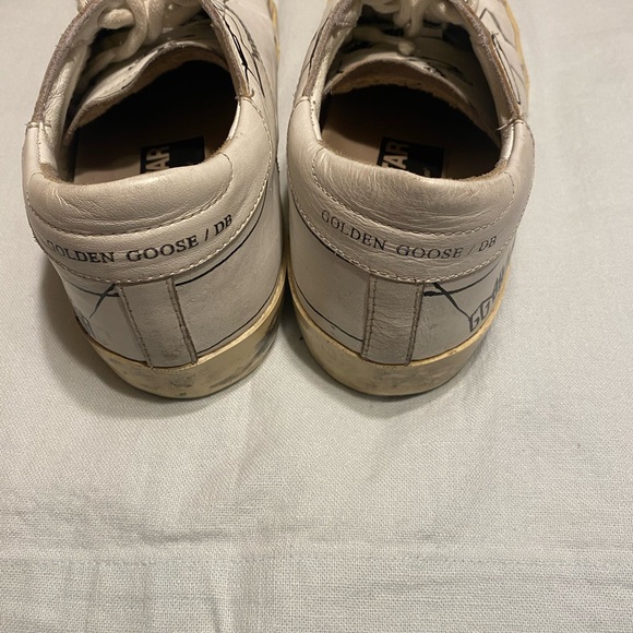 Golden Goose White Graphics Print Superstar sneakers - Picture 3 of 7